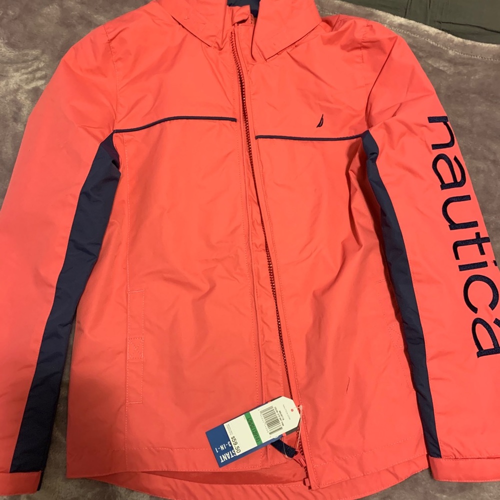 Girls Nautica waterproof Jacket! Brand New w/tags